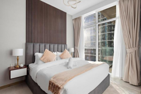 A-Living Elegant 1BR Apartment Near Dubai Mall & Burj Khalifa in Missoni Tower